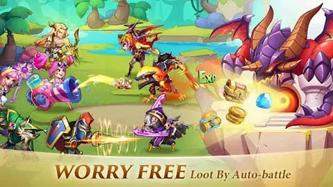 Idle Heroes screenshot #3