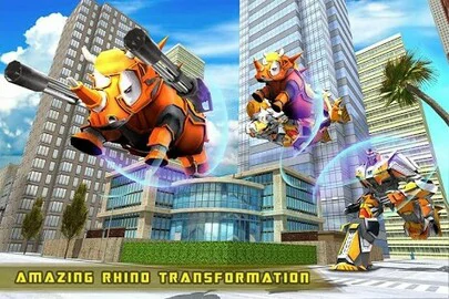 Rhino Robot Car game screenshot