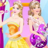 Barbie And Popstar Dress Up