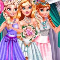 Princesses Wedding Selfie