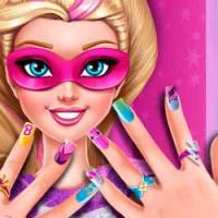 Superhero Doll Manicure